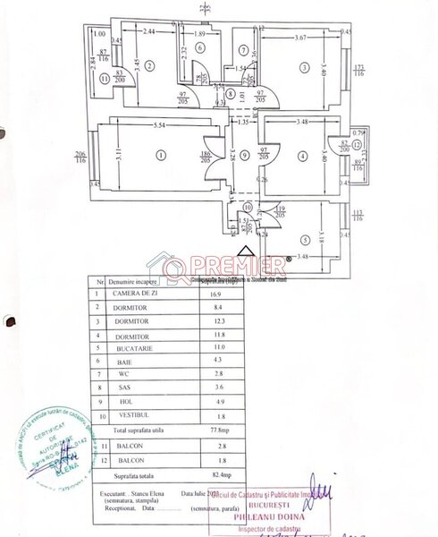 Oltenitei - Aparatorii Patriei vanzare 4 camere